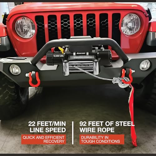 Ultra-Tow Winch 12V 12,000 lb capacidad LD-D12000 miniatura 3