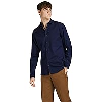 JACK & JONES Jprblacardiff Shirt L/S Noos, Camicia Uomo