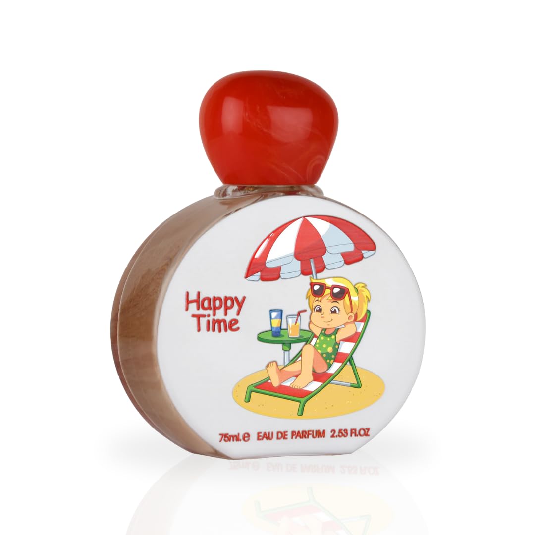 Lattafa Pride Happy Time For Kids Eau De Parfum Spray 75ML (2.5 OZ) A Gentle Scent That Captures Childhood Magic.