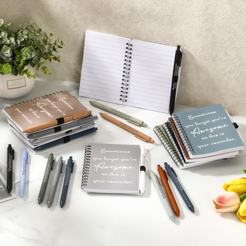 Carnets à spirale avec messages de motivation pour les réunions d'équipe - 4