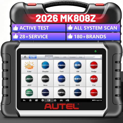 Autel Obd2 Scanner Diagnostic Tool MaxiCOM MK808Z: 2026 Bidi...