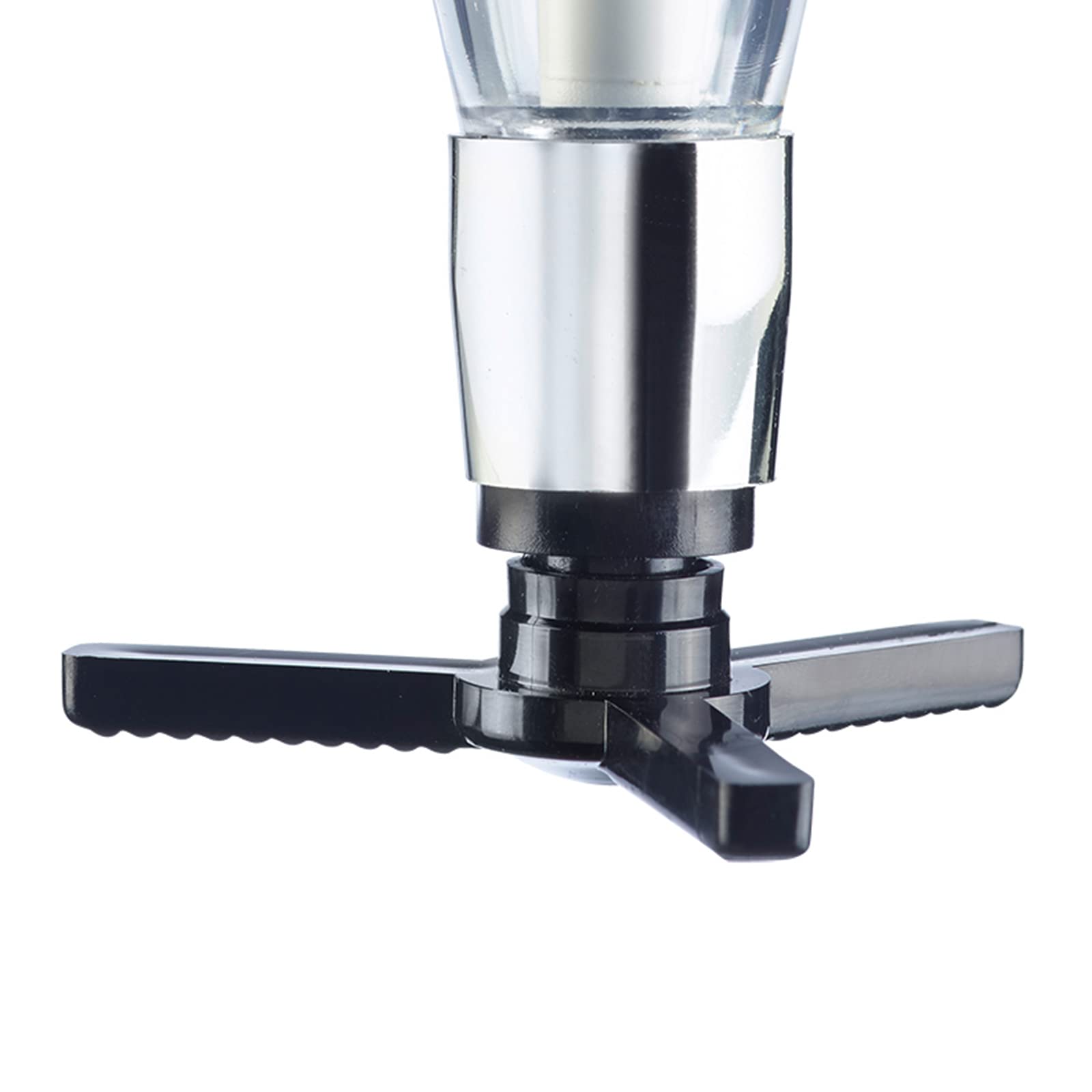 Westmark 95402260 dosificadora Dispositivo Professional, 4 cl, plástico, Negro/Transparente/Plata, 22,5 x 12 x 7 cm