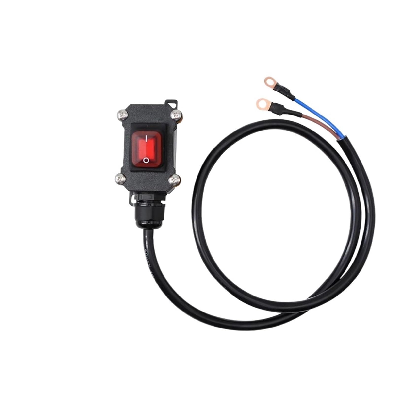 Interruptor manillar moto para luces y desconexión en rutas de montaña 24V 8