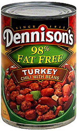 Dennison's, 99% Fat Free, Turkey Chili with Beans, 15oz Can