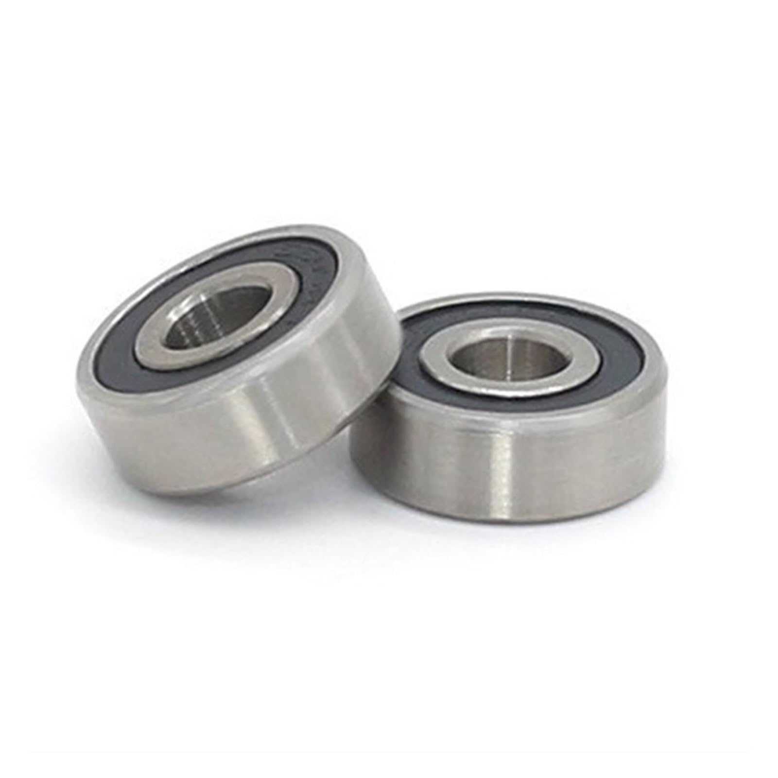 Rodamientos, Rodamiento rígido de bolas 10 piezas 608 684ZZ 685 686 687 688 689RS 2RS en miniatura Blindado Skate Bear Acero Radial Ranura Profunda,Durabilidad mejorada(689-2RS)