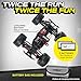 LAEGENDARY 1:16 Scale 4x4 Off-Road RC Truck - Hobby Grade Brushed Motor RC Car with 2 Batteries, Waterproof Fast Remote Control Car for Adults