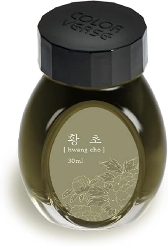 Colorverse Project Ink Vol. 4 - Serie Min-HWA - No.026 Hwang cho (1.0 fl oz) Tinta para pluma estilográfica