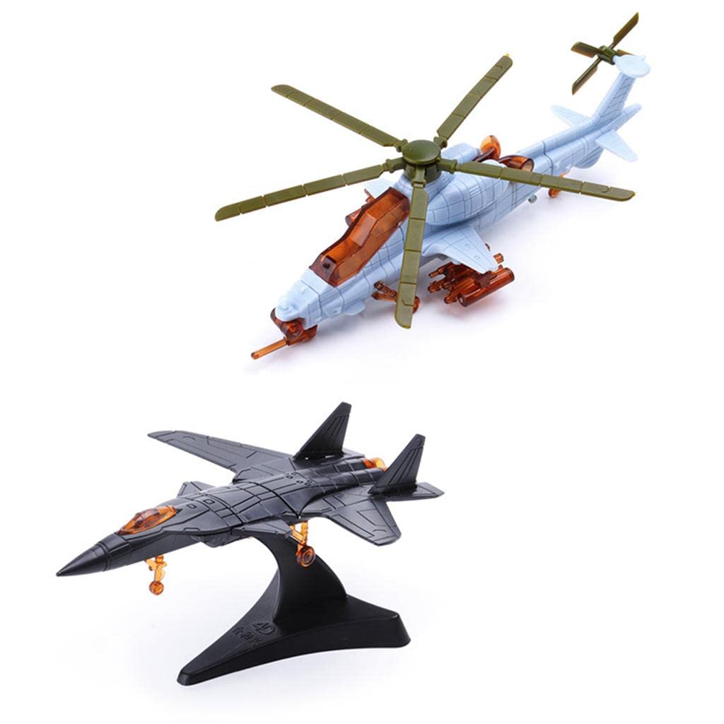戦闘機・ヘリコプター ミニチュア 16点セット 1/700 ウォーターライン
