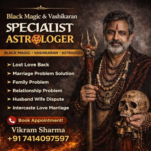 +91-7414097597 Black Magic Specialist Astrologer in New York