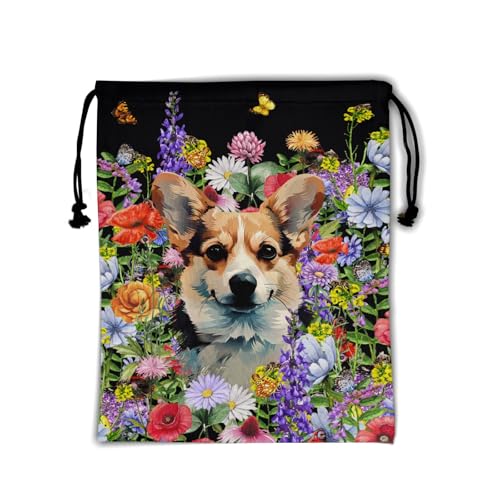 Image of Nerxy Pet Gymnastics Grip Bag Dog Cat Drawstring Grip Bags Puppy Shoe Bag Gym Storage Pouch