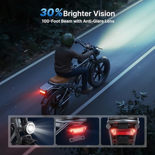 Electric Bike with 160 Mi Range