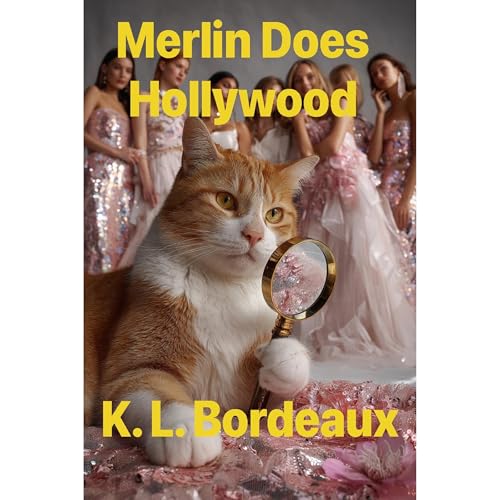 Merlin Does Hollywood Audiolibro Por K. L. Bordeaux arte de portada