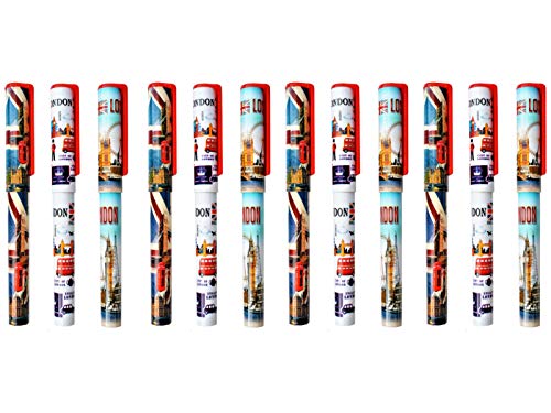 London Icons Pictures Design Pen UK London British Souvenir - Juego de 12 bolígrafos Cover