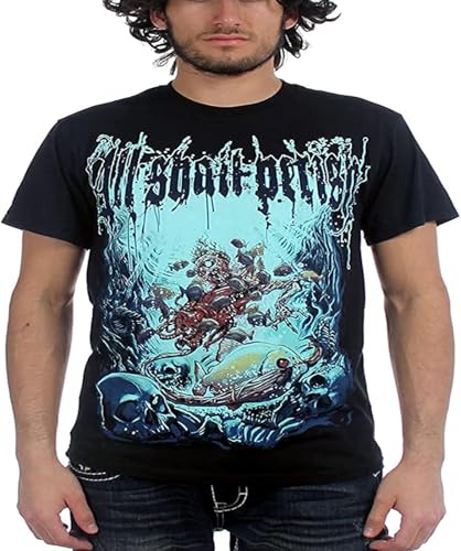 Photo de youchinuo All Shall Perish Mens Deep Sea T Shirt Black