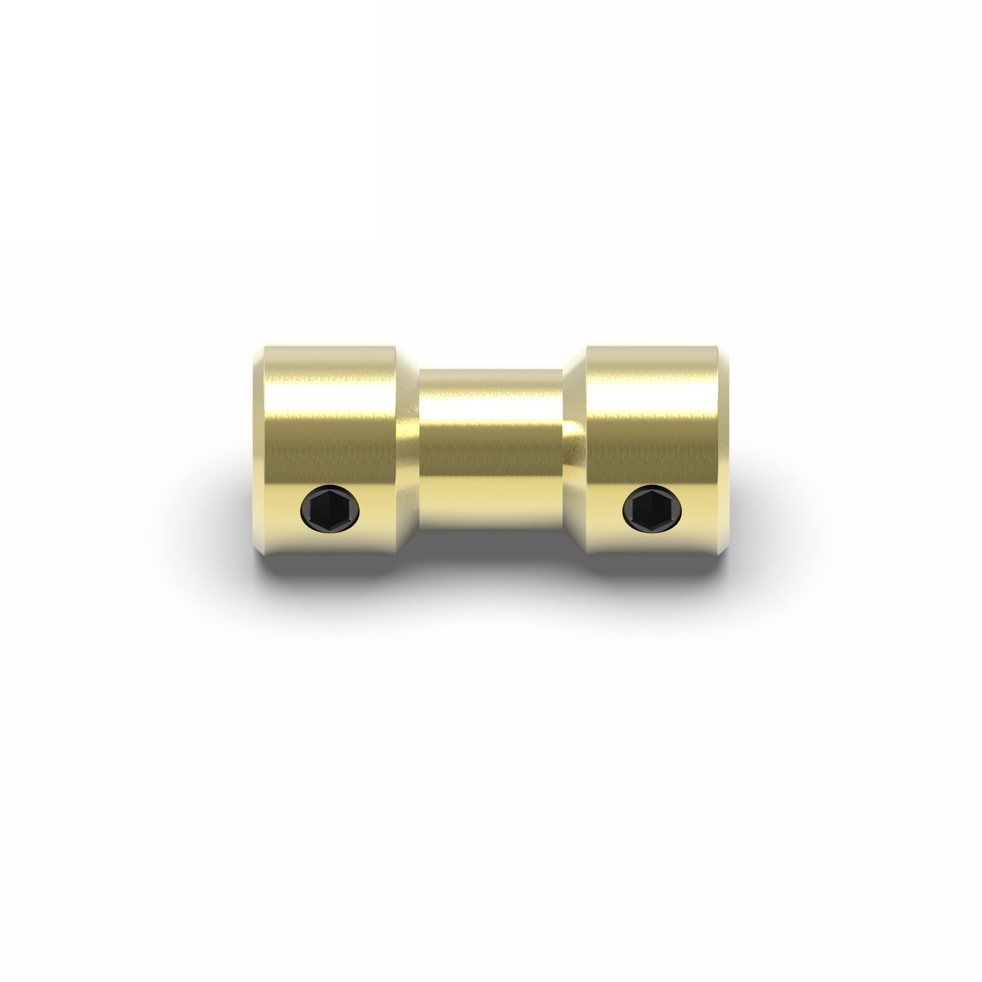 Wellenkupplung 2 Stück D9L20 2 mm/2,3 mm/3 mm/3,17 mm/4 mm/5 mm/6 mm Messing Flexible Motorwellenkupplung Kupplung Motorübertragungsstecker Wellenkupplung Verbinder (Größe : 2.3mm to 2.3mm)