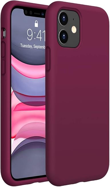 Amazon Com Miracase Liquid Silicone Case Compatible With Iphone 11 6 1 Inch 19 Gel Rubber Full Body Protection Shockproof Cover Case Drop Protection Case Wine Red Cell Phones Accessories Amazon Com Miracase Liquid Silicone Case Compatible With Iphone 11 6 1 Inch 19 Gel Rubber Full Body Protection Shockproof Cover Case Drop Protection Case Wine Red Cell Phones Accessories