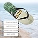 Flip Flops for Women & Men – Lightweight Summer Sandals, Fashion Print Slides Slippers, Comfortable Beach Pool Flip Flops, Non-Slip Soft Sole Casual House & Outdoor Slippers (US Footwear Size System, Adult, Men, Numeric, Medium, 9)