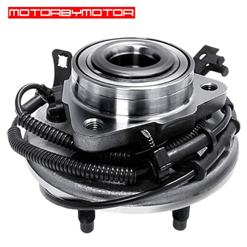 Image of MotorbyMotor 515078 Front Wheel Bearing and Hub Assbmely with 5 Lugs w /ABS Fits for 06-10 Ford Explorer, 07-10 Ford Explorer Sport Trac, 06-10 Mercury Mountaineer Hub Bearing (All Models)