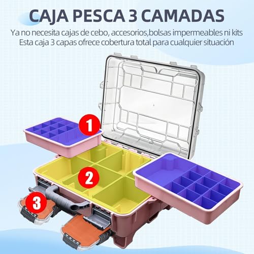 Caja pesquera rosa 2 Imagen adicional
