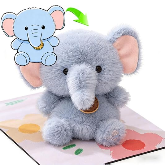 Image of SCOOBA Cute Pendant Elephant Fragrance Soft Toys for Kids Babies (Pendant Elephant)