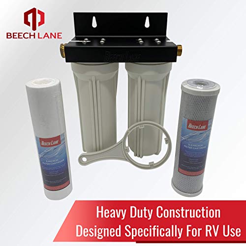 Beech Lane BL-113 External Rv Dual Water Filter System thumb #2
