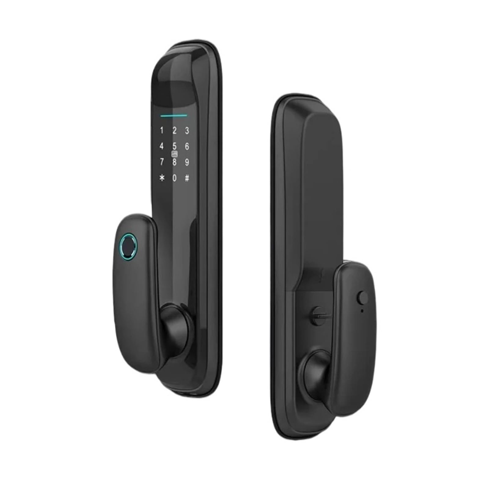 Tuya WiFi Smart Türschloss TT Schloss Fingerprint Lock Auto Elektronische Biometrische for Home Einfache Hohe Sicherheit(22x147mm,TT Lock Version)