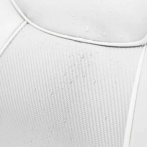 Seamander Captain Bucket Seat Boat Seat,Filp Up Boat Seat (Sc4-White/White) #TOP5