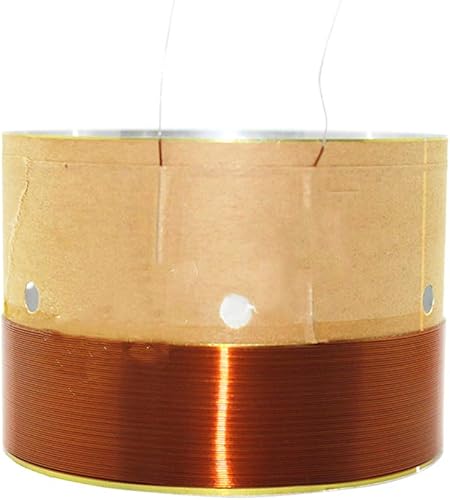 Miniatura 3 de hejhncii Bobina de voz de agudos de núcleo, membrana de altavoz de controlador de tweeter de 2.972 in, para altavoz de agudos de película de