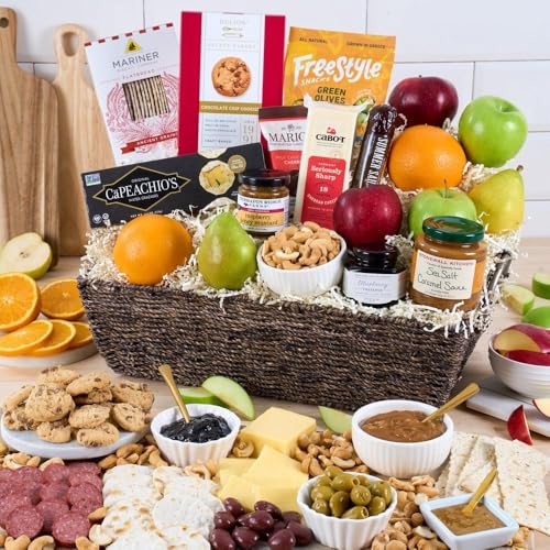 Gourmetgiftbaskets A4407 Gourmetgiftbasketsdeluxe Fruit Basket thumb #1
