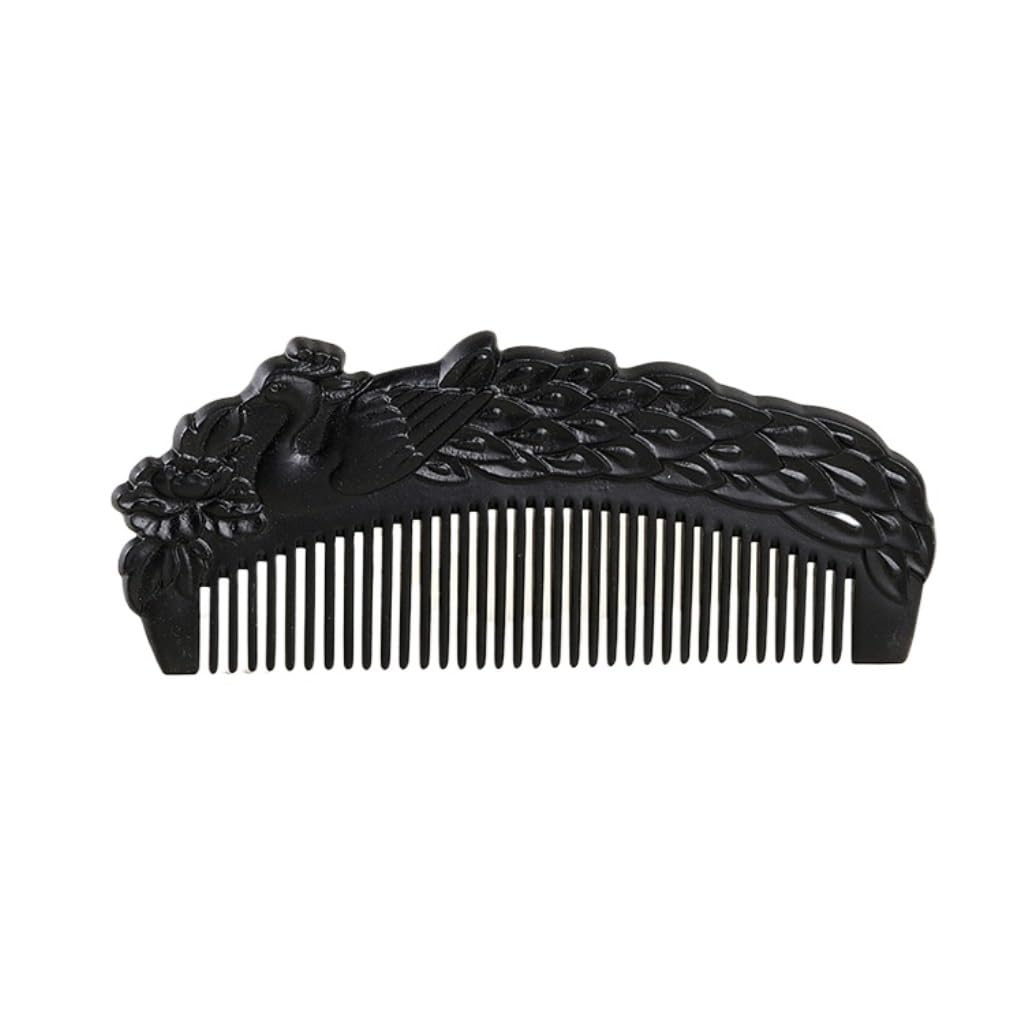 Peruka Grzebień Long Hair Fine Tooth Comb Wooden Curling Comb Massage Scalp Comb Suitable for Combing Curly Hair, Long Hair, Wet Hair, Etc. Duże grzebienie do włosów