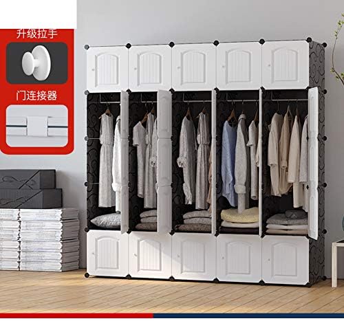 JYXJJKK Armadio di Assemblaggio della Camera da Letto,Armadio per Bambini-v