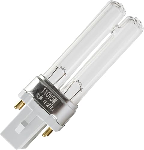 ANTOBLE Lámpara de repuesto UVC de 5 W, filtro de estanque, compatible con bomba y filtro de estanque 5 en 1 Pennington Aquagarden Inpond 5 en 1,