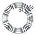 GROHE VitalioFlex Metal - Shower Hose 1.75 m (Tensile Strength 50 kg, Pressure Resistance Up to 5 Bar, Heat Resistance 70°C, Universal Connection G 1/2'' x 1/2''), Chrome, 27503001