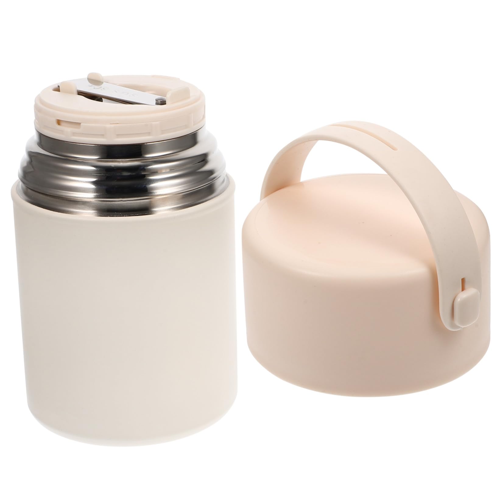 850ml Contenedor de Alimentos Aislado y Porta Alimentos Portátil de Acero Inoxidable con Doble Capa y Anillo de Sellado a Prueba de Fugas para Actividades al Aire Libre