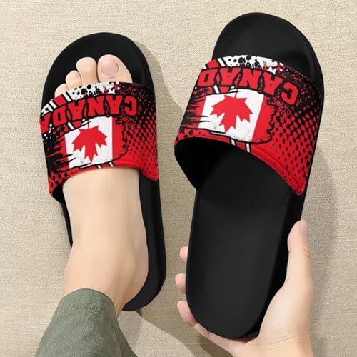 Image of Open Toe Slippers for Women Rubber Slides Womens Sandal Slippers