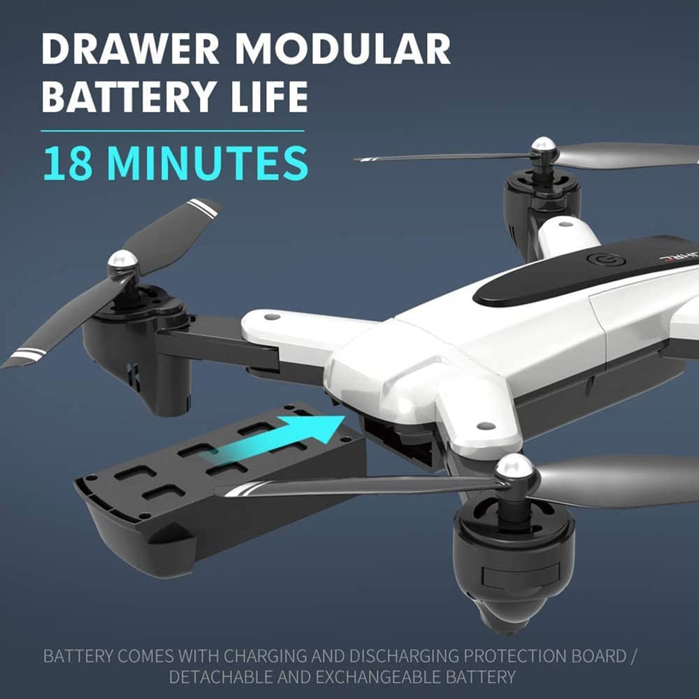 Dron dla dzieci z kamerą 4K HD FPV Zabawki zdalnie sterowane Prezenty dla chłopców Dziewczęta Z funkcją utrzymywania wysokości, trybem bezgłowym, regulacją prędkości trzeciego bieg
