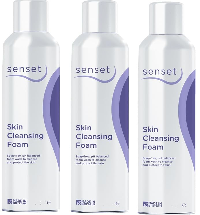 Senset Skin Cleansing Foam 200ml Pack of 3