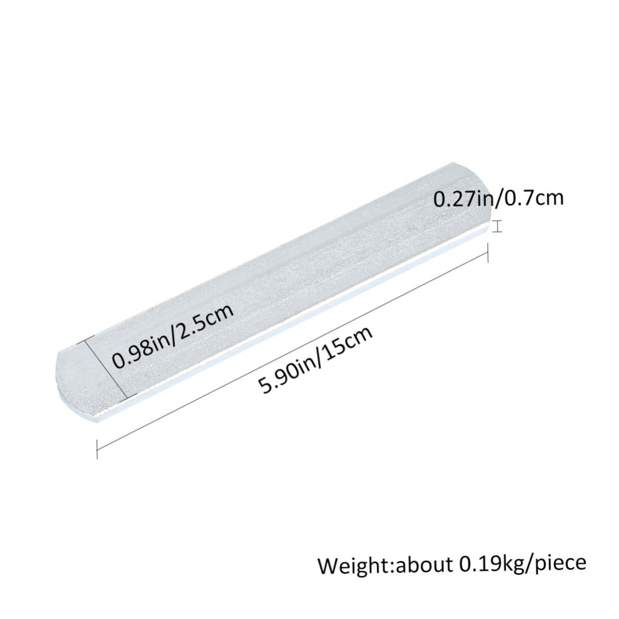 Gogogmee Fitness Weight Strips Weighted Steel Plate Gym Equipment Easy Install Use Accessories