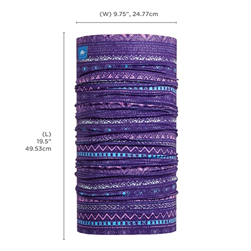 Turtle Fur Original Totally Tubular Neck Gaiter, UPF 50+, Multifunctional Headwear, 10+ Ways to Wear, Journey's End4