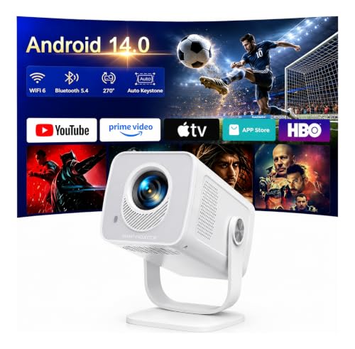 Videoprojecteur Portable 4K Support...
