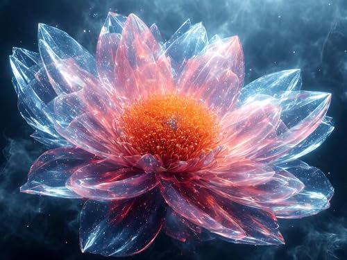 Peinture Diamant 5d Fleurs Roses 100x70cm | Kit Point de Croix Broderie Cristal Adulte
