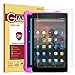 OMOTON Screen Protector for Fire HD 10 / Fire HD 10 Kids Edition, Tempered Glass / HD / 9H Hardness