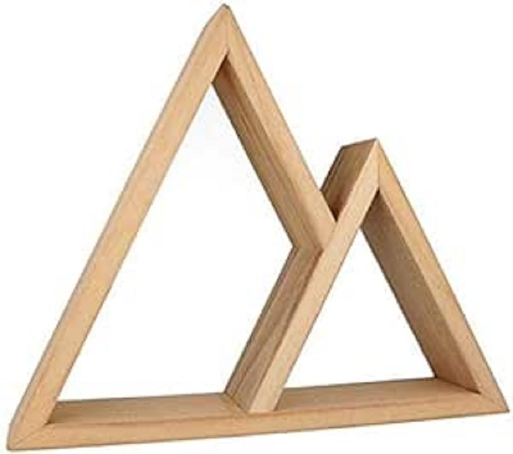 Artemio Shelving Unit 2 Triangles 37 x 8 x 30 cm