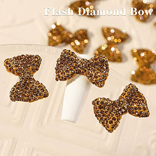 Nagel-Edelsteine für Nagelkunst, Nagel-Edelsteine, 3D-Schleife, Nagelschmuck, Schleifen-Design, Strass, Legierung… – Bild 7