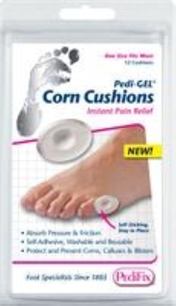 PediFix Pedi-Gel Corn Cushions 12 ea (Pack of 7)