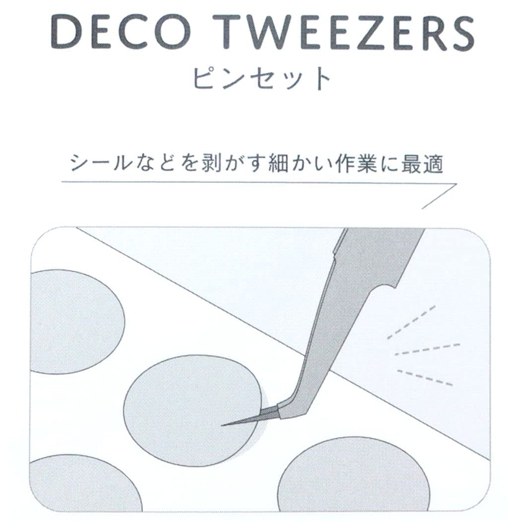 Amazon.co.jp: [ピンセット]DECO TWEEZERS デコ トゥィーザー