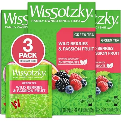 Wissotzky Wild Berries Passion Fruit Green Tea Cover