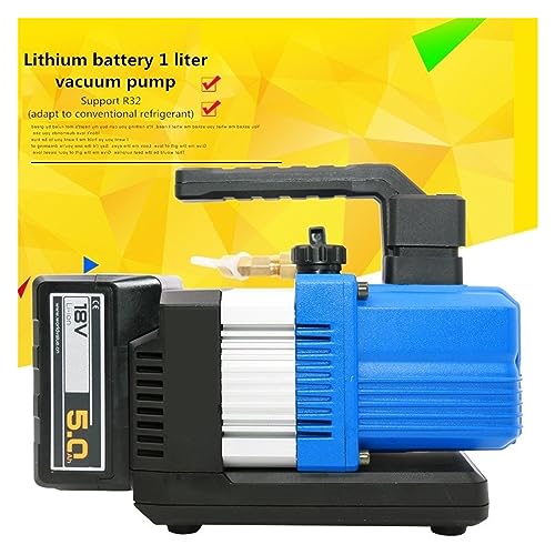 Bomba de vacío BUUBO VRP-2DLi, 180 W, 18 V, batería de litio sin cepillo, extractor de aire para servicio de aire acondicionado con refrigerante R32 miniatura 3
