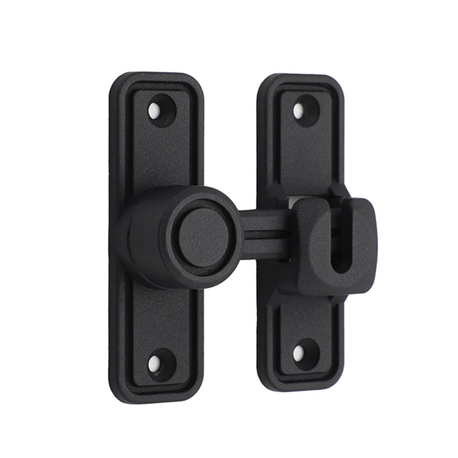 6 serrature ad angolo, in lega di zinco 90/180, serratura per porta scorrevole di sicurezza, serratura per porta scorrevole per bagno, giardino, camera da letto, armadio