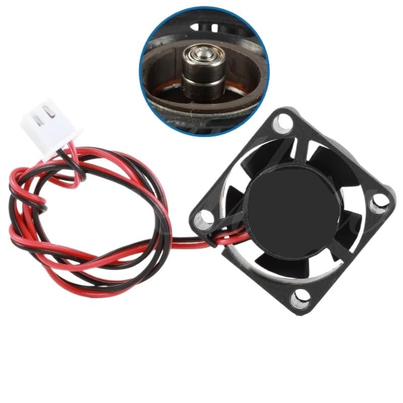 Mellow 12 V/24 V 2510 Ventola 3D Parti Della Stampante Piccolo Raffreddamento Doppio Orso A Sfere For Ultimaker 2 UM2 Pazzo Estrusore Hotend(24V)